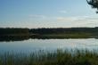 Вид на озеро Унзово (Травное, Лебядино) с мысочка