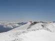 Вид с Западной вершины Эльбруса на Восточную