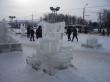 Ледяные скульптуры на центральной площади Костромы, фото 2