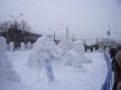 Ледяные, снежные скульптуры. Март 2011. Фото 6