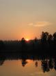 Восход солнца на озере Женском