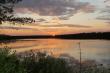 Закат на озере Песочном (Камско-Бакалдинские озера)