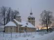 Село Владимирское зимой 