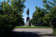 Памятник А.М. Горькому на одноименной площади (Скульптор В.И. Мухина, архитекторы В.В. Лебедев и П.П. Штеллер)