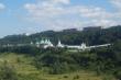 Вид на Печерский монастырь с Нижегородской "Небесной" (канатной) дороги