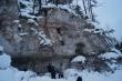 У входа в одну из Березниковских пещер