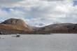 Приледниковое озеро и хребет Ак-Шийрак вдали. Фото 2