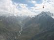 Долина реки Сугран из вертолета